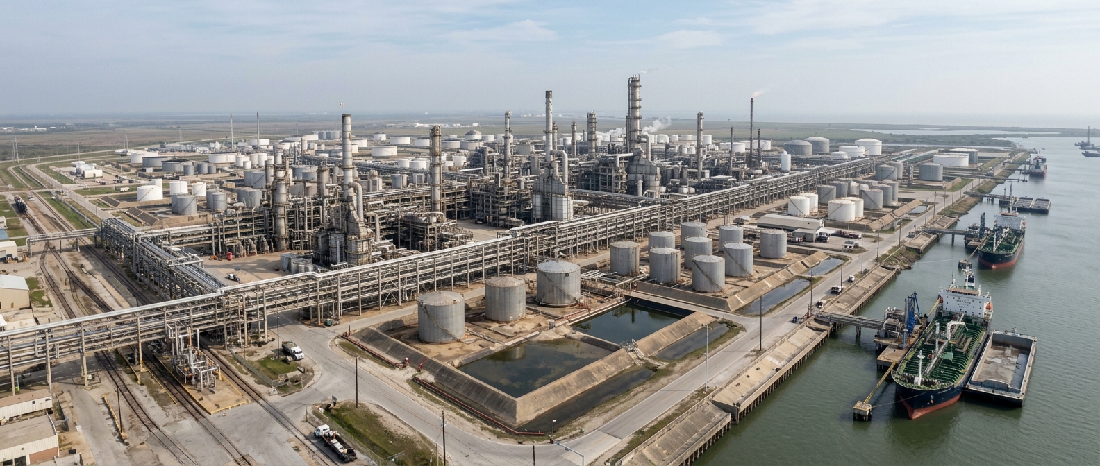 Gulf Coast industrial process facilities
